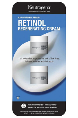 Neutrogena Rapid Wrinkle Repair Retinol Face Moisturizer, Fragrance Free, Daily