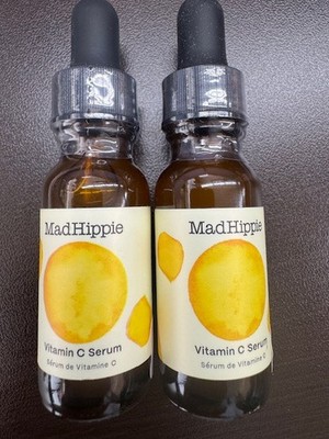 Mad Hippie Vitamin C Serum 15ml/0.5fl.oz. Travel Size (PACK OF 2)