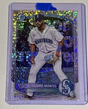 2025 Bowman - Chrome Prospects Lazaro Montes #BCP-23 Speckle Refractor /299 (RC)