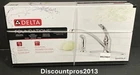 Delta B4410F Foundations Single Handle Kitchen Faucet with Spray in Chrome