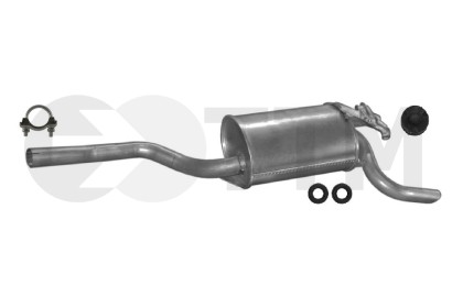 Silencieux arrière Mercedes 190 W201 2.5 D résout fumée et fuite échappement
