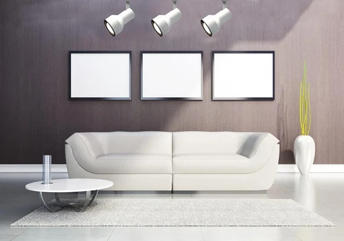 Lighting TK320 3-Light White Track Lighting Kit for Modern Spaces - Picture 2 of 3