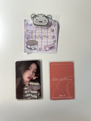 red velvet Irene Like A Flower official TME qq music Pob photocard Pc