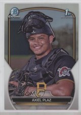 2023 Bowman Chrome Prospects Refractor 444/499 Axiel Plaz #BCP-208 0us8
