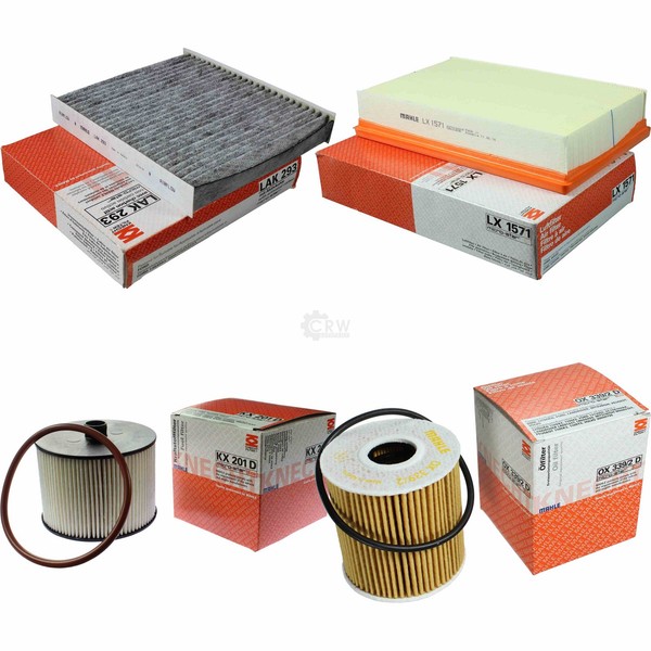 Mahle Kraftstofffilter KX 201D Innenraum LAK 293 Luft LX 1571 ÖLfilter OX 339/2D-image