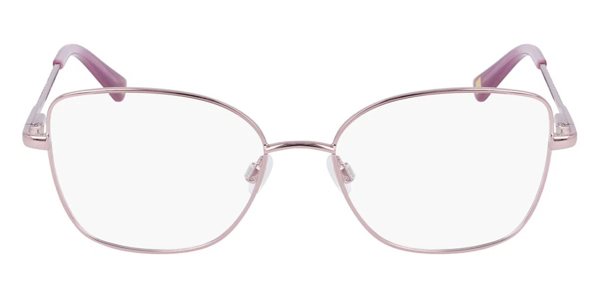 Anne Klein AK5099 Eyeglasses Women Rose Gold Cat Eye 51mm New 100% Authentic