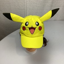 Pokemon Pikachu Baseball Hat Youth Size With Elastic Back