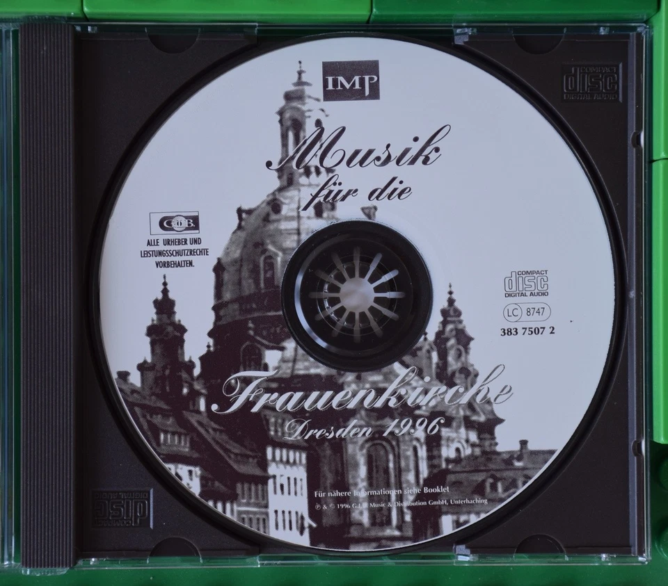 Ludwig Güttler - Musik für die Frauenkirche Dresden 1996 - IMP - CD - Bild 3 von 4