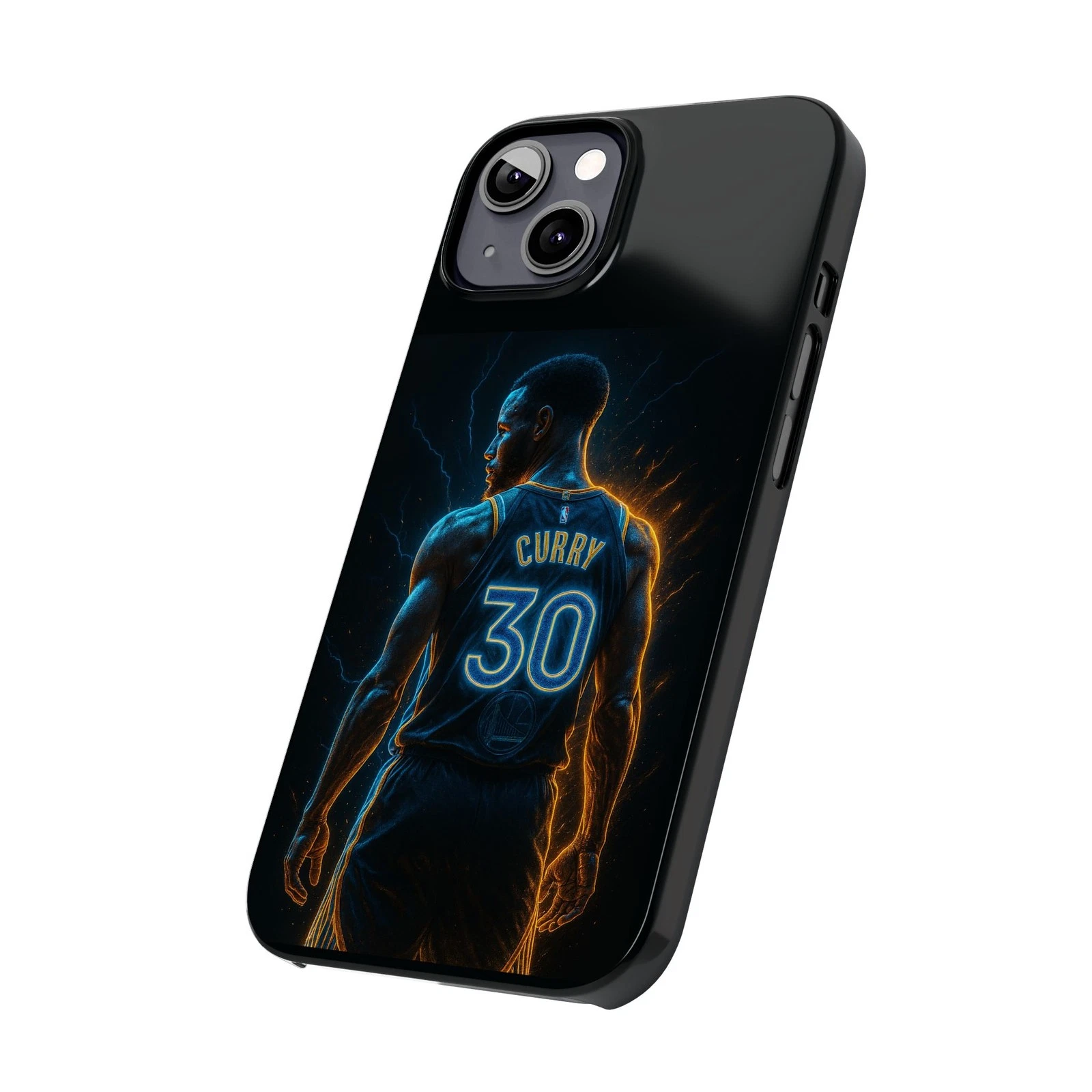 Stephen Curry Basketball iPhone Case, NBA Mobile Cover, Golden State Warriors