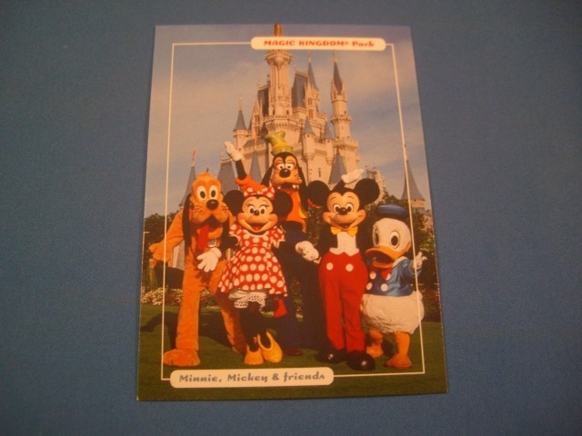Walt Disney World Magic Kingdom Park WDW 7 1996 Minnie Mickey