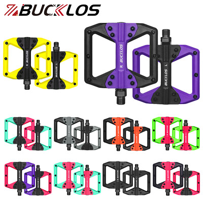 BUCKLOS PD-C860 Flatpedale MTB Rennrad Fahrrad für SHIMANO ROCKBROS 9/16'' Lager