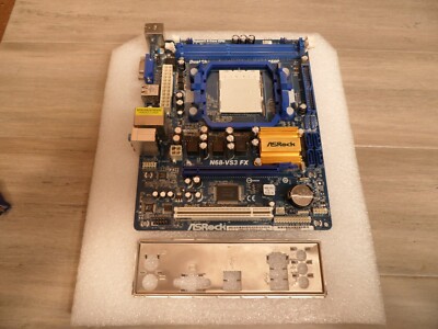 N68-VS3 FX Motherboard For Parts Seems To Power On But Get No Video