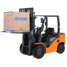 1/20 Forklift Truck Construction Vehicle Model Diecast Toy Trucks for Boys Kids