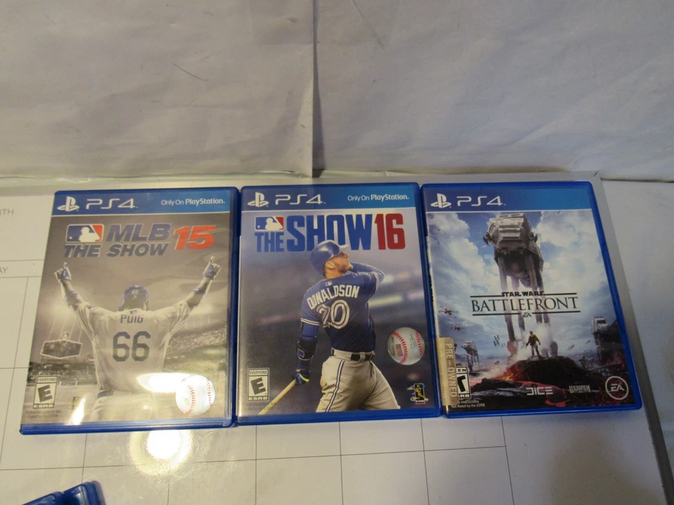 Lote de 9 juegos PS4 Madden NFL 17, NBA 14 2k15 Live 15 16 MLB 15 16 B97 Foto 2 de 4