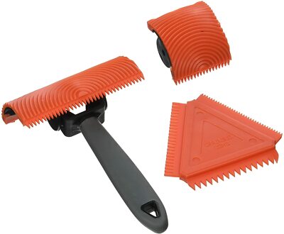 Allway, GT3. 3-piece rubber texturing tool set.