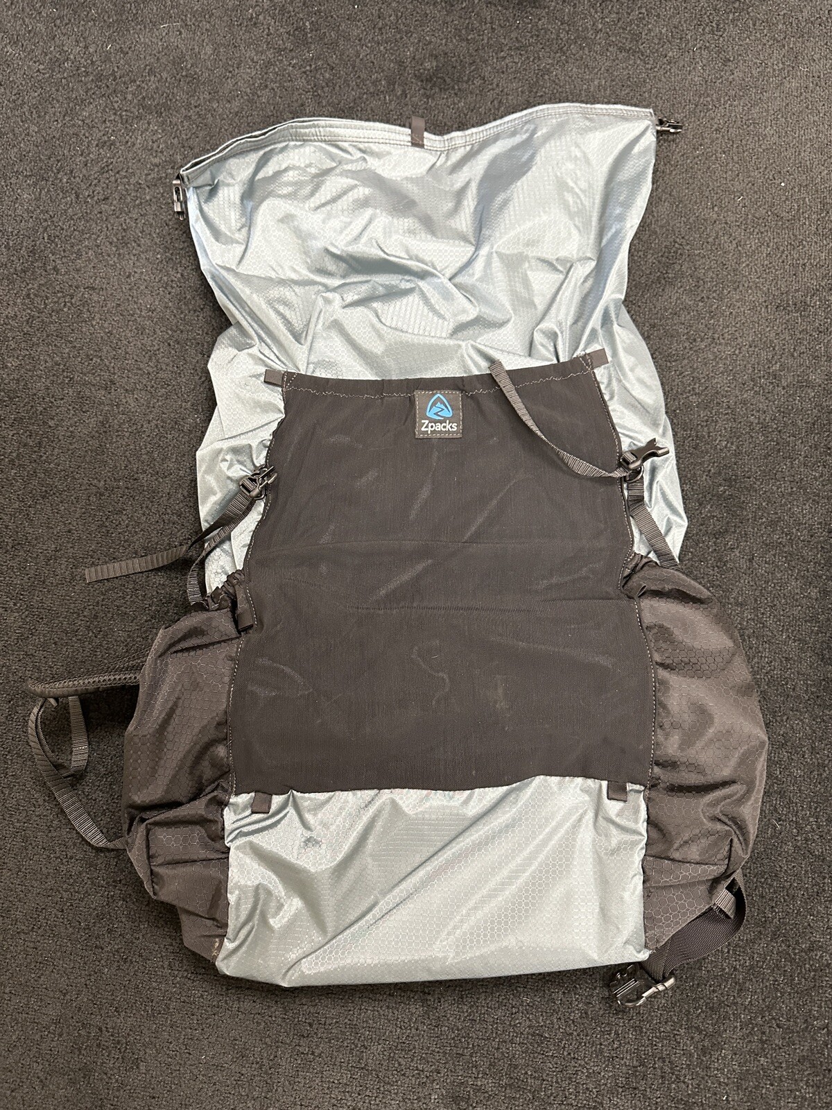 Zpacks Nero 38L Robic Ultralight Backpack- Storm Gray | eBay