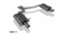 FOX Duplex Sportauspuff Audi A4 Typ B6 1.8T 2.4l rechts links je 1x90mm