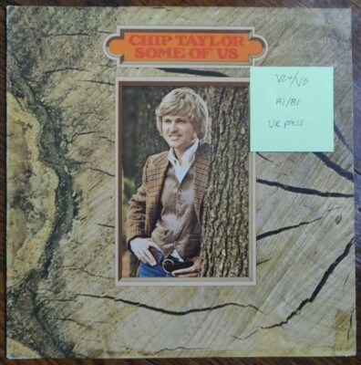 Chip Taylor  Some Of Us Vinyl Record VG+/VG K56077 1974 1st Press