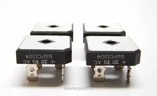 4 Pieces / Bridge Rectifier - GBPC1504 / 15A - 400V / D1