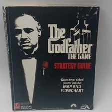 The Godfather Official Game Strategy Guide Prima Games No Poster Map