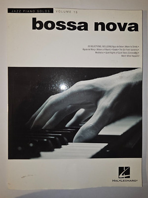 BOSSA NOVA für KLAVIERSOLI BAND 15 - HAL - SEHR GUTER ZUSTAND