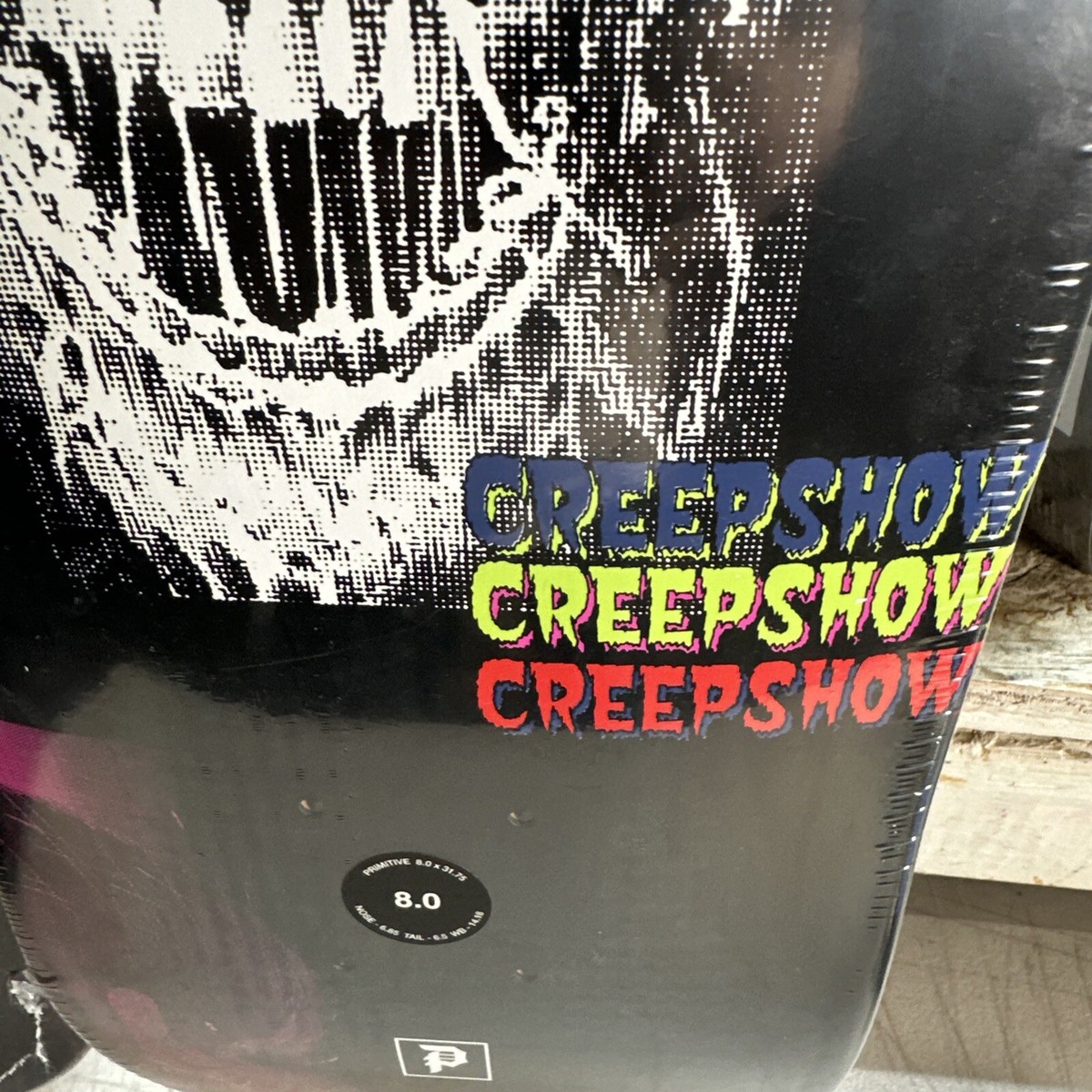 ☆新品未使用☆Primitive Rodriguez Creepshow 8.0 RARE Creepshow 40th Anniversary Paul Rodriguez Primitive