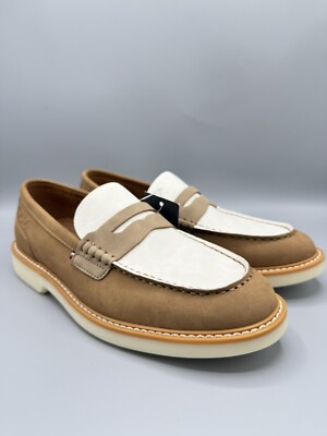 Tommy Hilfiger Men\'s Sector Slip-On Loafers Color Medium Natural/White Size 9.5M Tommy Hilfiger Men main image 2