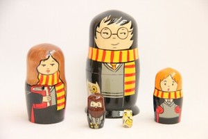 harry potter russian nesting dolls