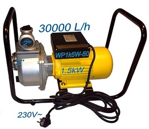 220/230V~ Leistungs-Wasserpumpen selbstansaugend 30000 bis 68000 L/h max: TOP!