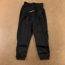 Alleson Athletic Youth Size Small Black Pull Up Baseball Pants 2 Pack LLBDK2 New