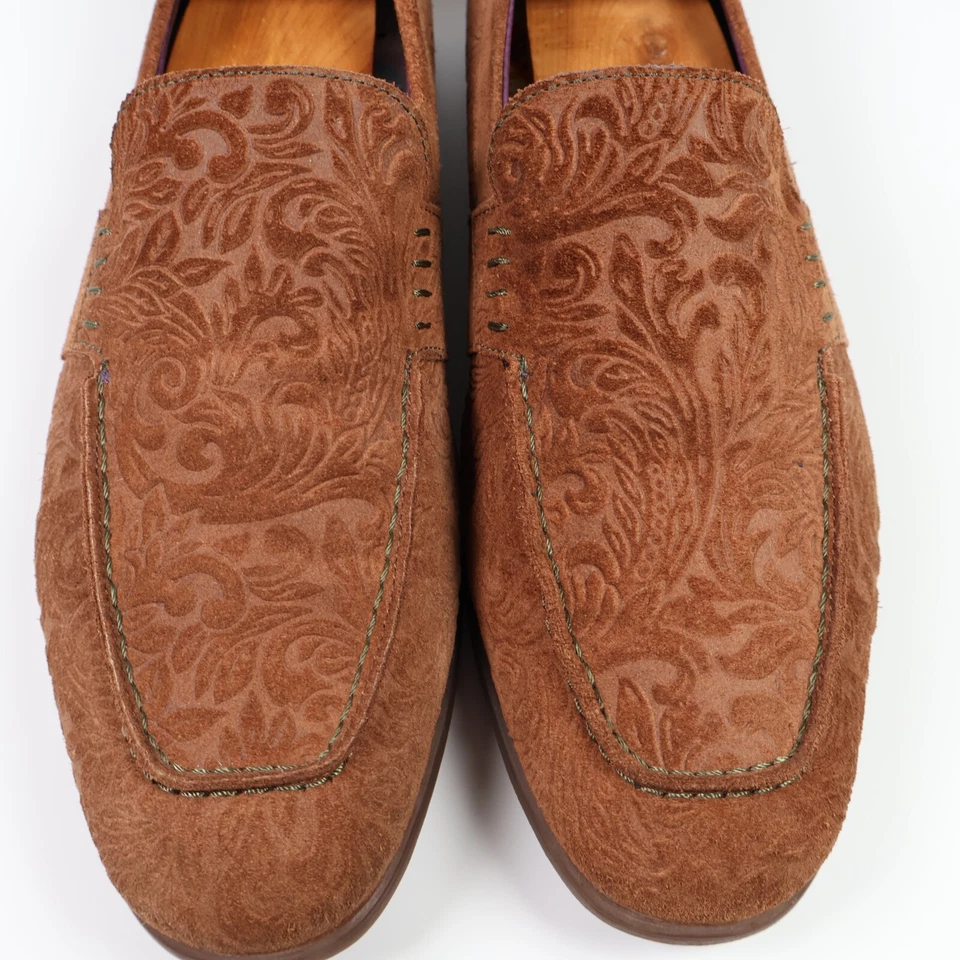 Mocasines bordados Robert Graham talla 10 para hombre Foto 4 de 4
