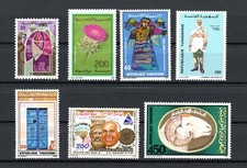 Tunesien Briefmarkenlot Postfrisch 1985/90.