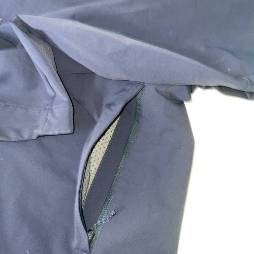 Vintage running Hiking fleeced line Mountaineering blue jacket SKU 6208 - Picture 3 of 6
