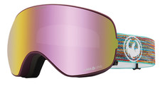 NEW Dragon X2S Snow Ski Goggles-Shred Together-Lumalens Pink Dark Smoke Lens
