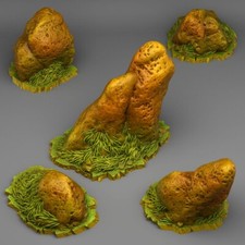 Prairie Natural Stones Legion Terrain Scenery Tabletop Miniatures 28mm Wargames