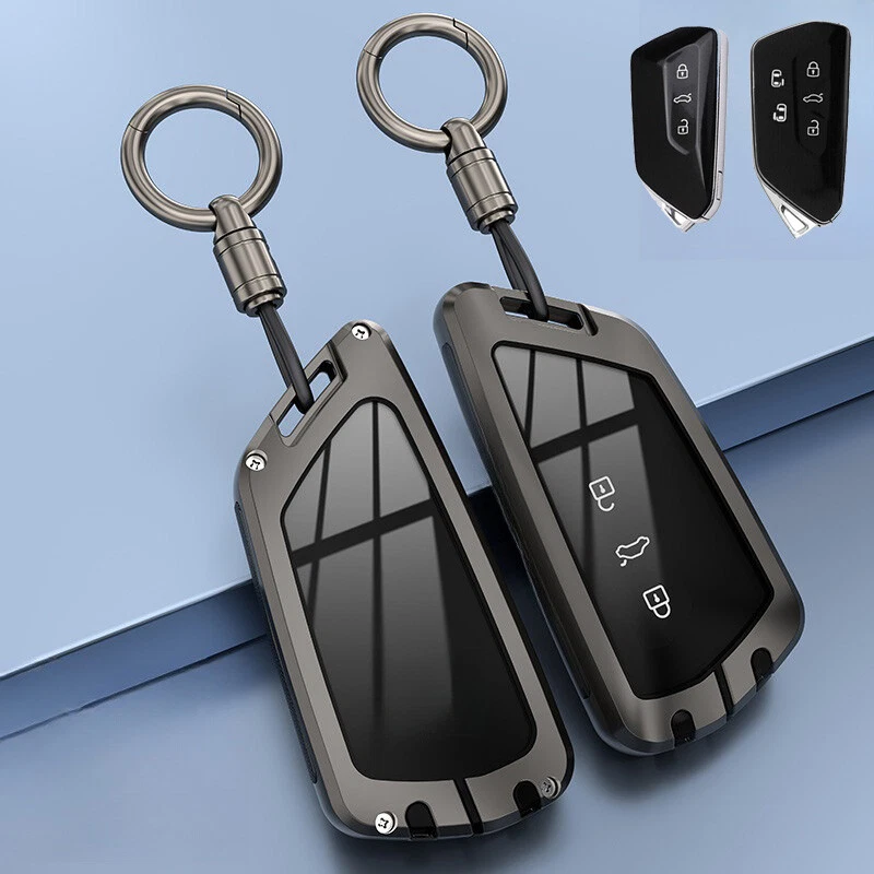 For VW ID.3 ID.4 GTI GTD Ateca Golf 8 Skoda Zinc Alloy TPU Car Key Case Cover - Image 4 of 4