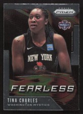 2020 Panini Prizm WNBA Tina Charles Fearless #15 Card