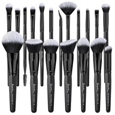 Makeup Brushes, 19 Pcs Professional Premium Synthetic Makeup Brush Set with Case