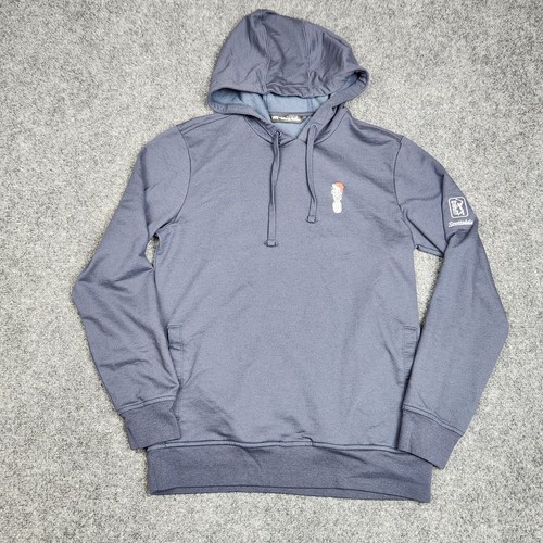 Travis Mathew Don't Cry Golf Hoodie Herren klein blau Weihnachten Ananas TPC Logo