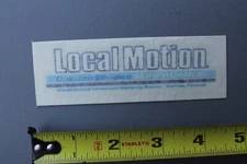 Local Motion Surfboards Hawaii Blue OG V62A Vintage Surfing STICKER Window DECAL