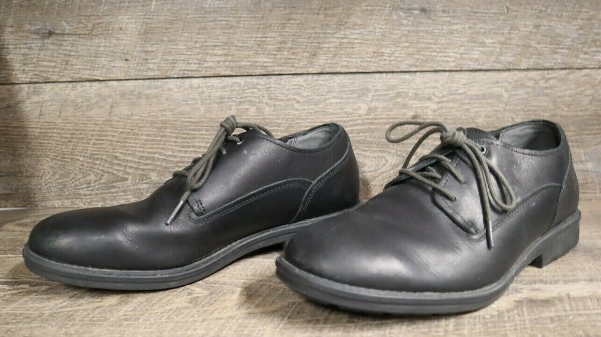 Timberland Oxfords Mens Black Leather Lace Up Smart Comfort  display picture 1