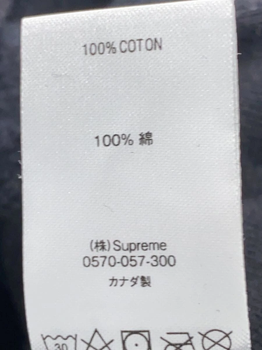 Felpa Supreme con cappuccio ConeHooded XL cotone nero tinta unita usata