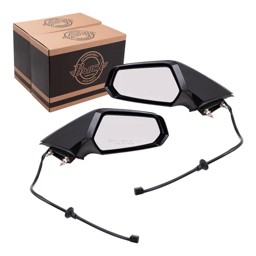 Power Mirror fits 2010-2015 Camaro Non-Fold Set 92247438 GM1321405