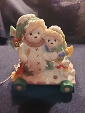  CHERISHED TEDDIES URSULA AND Bernard #848603 Enesco- In The Winter We Can 