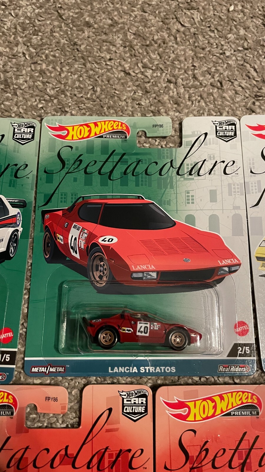 Hot Wheels Car Culture Spettacolare Complete Set of 5 eBay