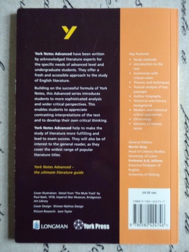The Waste Land by T.S. Eliot - York Notes Advanced paperback (BUY2+1FREE) - Picture 2 of 4