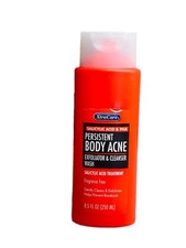 SHIP24HR-XtraCare Body Acne Exfoliator Cleanser w/ Salicylic Acid PHA 8.5oz