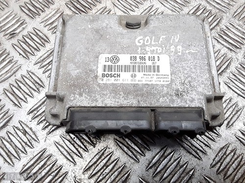 VW GOLF IV STEUERGERÄT STEUERGERÄT 1900TDI 038906018D 0281001611 Bj 1999