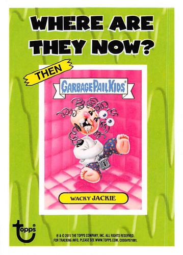 GARBAGE PAIL KIDS 2011 FLASHBACK SERIES 2 PICK-A-CARD YELLOW BASE STICKERS TOPPS - Picture 317 of 321