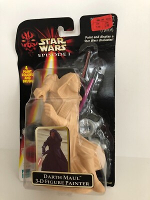 Star Wars Episode 1 Darth Maul 3-D Figure Painter  Hasbro 1998